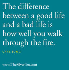 Jung walk through the fire