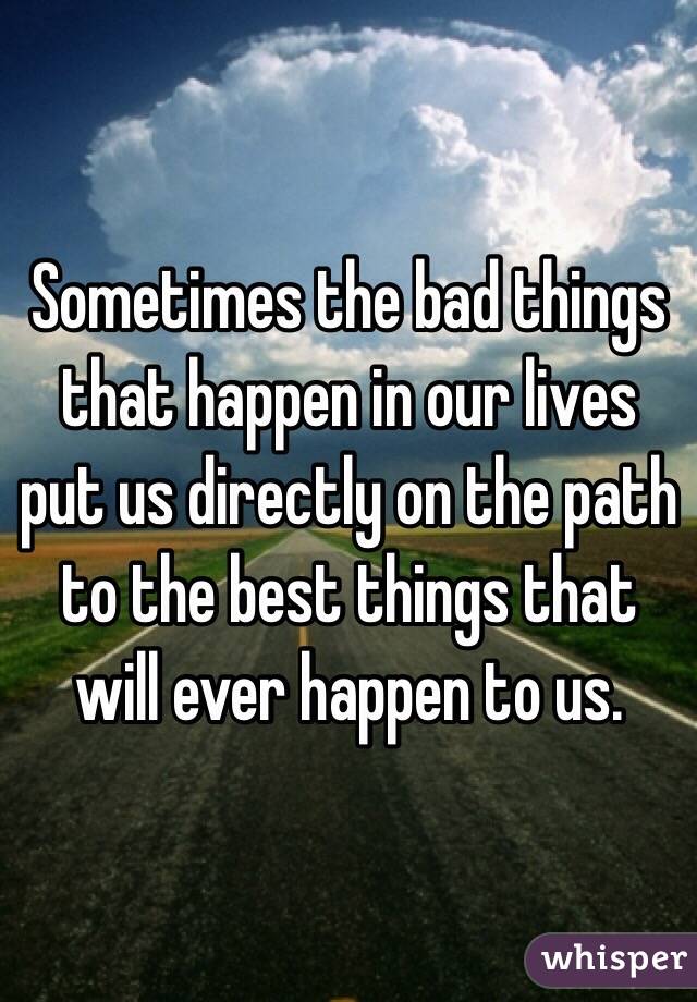 Bad things