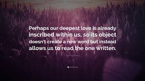 Deepest love
