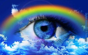 Eye rainbow