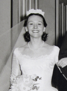 Mom as a bride